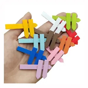 Doll House Toys Flatback Colorful Resin Beads Artificial Wooden Fence Kawaii Kids DIY Crafts for Hand Making