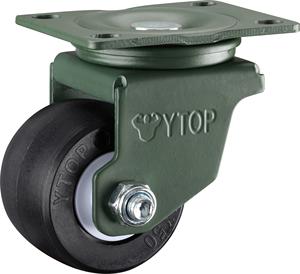 مصنع YTOP بيع بالجملة OEM المطاط الصلب بوصة عجلة عجلة الصلب المنجستية للأثاث - Product Image 3