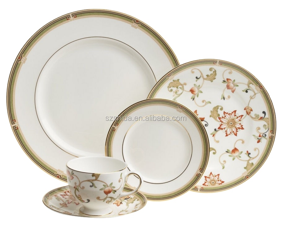 Juego de vajilla de ceramica vajilla de estilo aleman para 6 30 Uds
