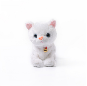 Gatto Elettrico Interattivo Realistico in Peluche, Giocattolo Simulazione Gatto, Animale di Peluche Personalizzato - Product Image 2