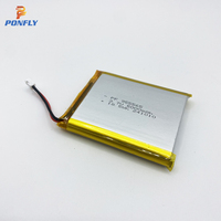 Ponfly Lipo Batterie 3.7V 5000mAh 955565 Batterie au lithium polymère rechargeable pour le remplacement de la batterie du produit électronique