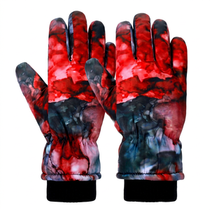 Custom <b>Waterproof</b> Thermal Ski Snowboard Gloves Insulated Breathable Touchscreen Winter Gloves for Men Women Kids - Product Image 1