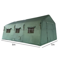 Grande tente gonflable d'extérieur pour secours médical, urgences, secours en cas de catastrophe, exposition, abri d'urgence, tente pour réfugiés en PVC
