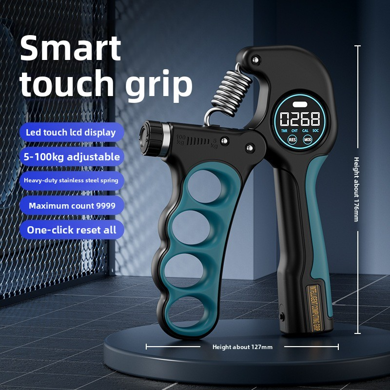 Green [lcd-counting] ring grip
