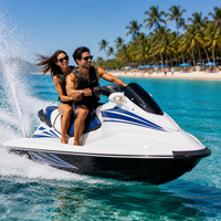 Jet ski d'occasion 310 cm, 1300 cm³, 4 temps, pour 2 personnes, course aquatique, surf, sauvetage, léger