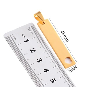 Placa de Identificación Personalizada para Perro, Colgante de Corazón, Acero Inoxidable, para Hombre y Mujer, Joyería Rectangular, Regalo, 5 Colores - Product Image 4