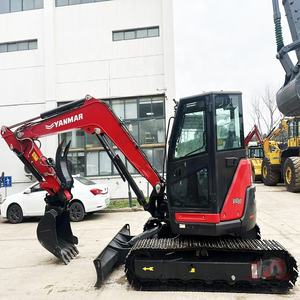 2024 Model Yanmar Vio80 8ton Gebruikte Minigraafmachines Originele Verfdelen Tweedehands Kleine Rupsbandgraver Met Bladduimzak - Product Image 1