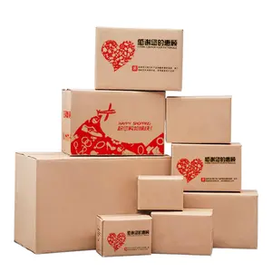 Eco Friendly Biodegradable Box Packing Kraft Product Carton Logo Paper Custom Packaging Boxes