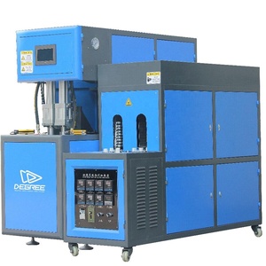 Máquina Sopladora de Botellas de Plástico PET Semiautomática de Bajo Precio, Bomba PLC, Motor, Rodamiento AirTac, 2 Cavidades, 5 <span class=keywords><strong>A</strong></span>ños de Garantí<span class=keywords><strong>a</strong></span> - Product Image 1