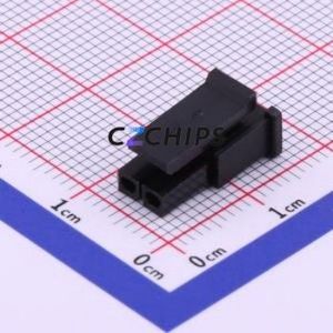 P3025-1x2P Housing (Wire-to-Board / Wire-to-Wire) P=3mm Connector ( Jack Structure: 1x2P )( Pitch: 3mm )( Number of Rows: 1 ) - Product Image 1