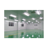 Solution clé en main pour salle blanche modulaire, projets à l'étranger, conception personnalisée, norme GMP, classe ISO 5-9, laboratoire, électronique, alimentation