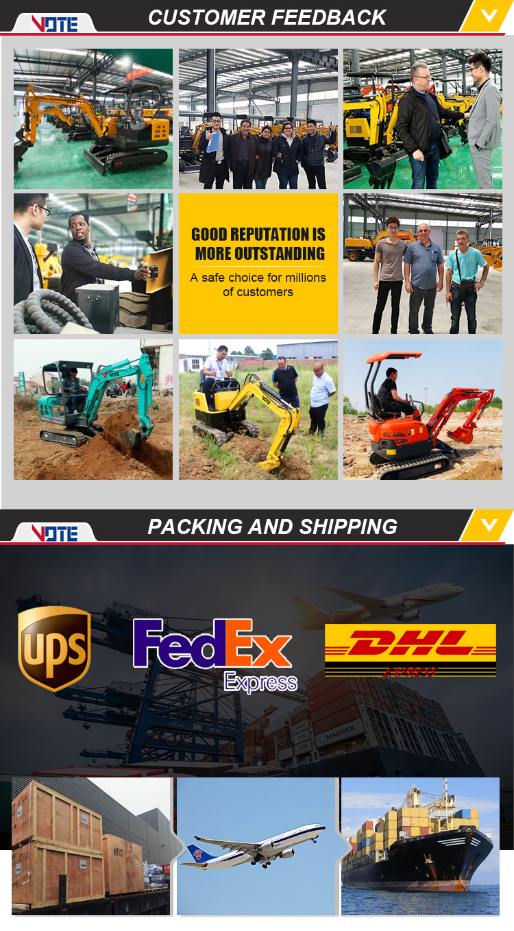 Mini excavator 5 ton mini digger high quality produced digger China excavators 5 ton approved by CE certificate