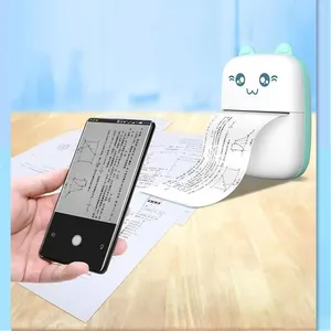 C9 Mini stampante termica portatile APP controllata Wireless BT Photo per Android IOS Photo Label Memo stampa di domande errori - Product Image 2