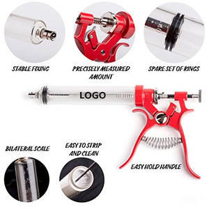 Inyector de Marinada <span class=keywords><strong>para</strong></span> <span class=keywords><strong>Carne</strong></span> con Empuñadura de Pistola, Profesional y de Alta Venta - Product Image 4