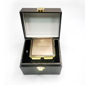 Wholesale Custom Logo <b>Black</b> Flip Cosmetic Packaging <b>Box</b> Recyclable Rigid Cardboard <b>Box</b> With Foam Inserts - Product Image 4