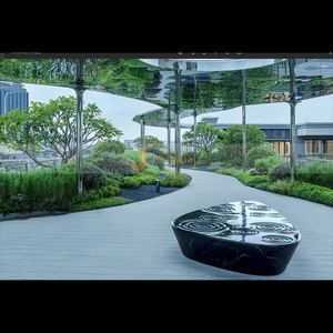 Escultura Decorativa de Acero Inoxidable 304 ANW590 para Proyectos de Ingeniería de Jardines y Paisajes - Product Image 5