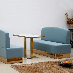 Sofá ligero de lujo para cafetería, mesa y silla de tienda de té y leche, combinación simple de área de <span class=keywords><strong>descanso</strong></span> ins, gran oferta - Product Image 2