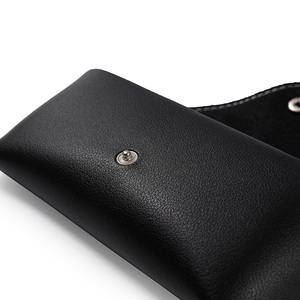 מותאם אישית שחור pu עור משקפיים במקרה להגדיר משקפי שמש פופולריים אריזה תיק sunpouch - Product Image 6