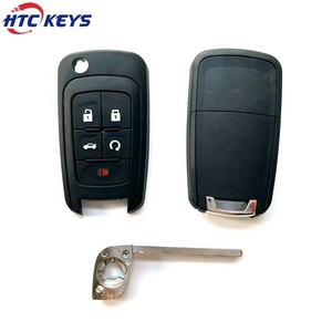 Phím Bấm 4 + 1 315Mhz Chìa Khóa Xe Hơi Điều Khiển Từ Xa Lật Gấp Gọn Sửa Đổi Chìa Khóa Từ Xa Không Cần Chìa Cho C-hevrolet - Product Image 5