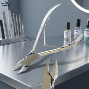 Cortauñas para Uñas Encarnadas, Alicates de Acero Inoxidable con Cuchilla Curva, Instrumento de Podología con Punta Flameada y Mandíbula Ancha para Cuidado del Bebé - Product Image 2