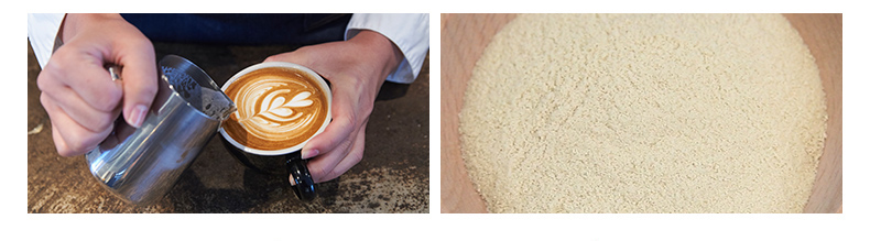 Leche en polvo de la avena para el café de la leche helado los extractos puros de la planta 1