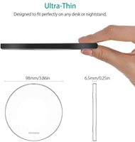 Chargeur rapide de téléphone portable intelligent 15W Chargeur sans fil Chargeur sans fil pour iPhone 13 12 X XS Max XR 8 Plus