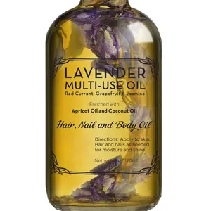 Natural Lavender Rose Essentisl Oil Moisturizer Multi-use Oil 100% Pure Bulk For Dry Skin Hair And Nails