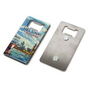 Imán de Refrigerador con Diseño Personalizado, Recuerdo Turístico, Abridor de Botellas, Resina Epoxi, Souvenir de Helsinki, Finlandia - Product Image 1