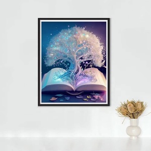 XIXI 2026 Lienzo Acrílico para Pintura de Diamantes 5D, Impresión Personalizada al por Mayor, Decoración para Sala de Estar - Product Image 2