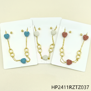 Elegante Set di gioielli da sposa per donna alla moda abbigliamento quotidiano con perle d'acqua dolce diamanti zirconi-per matrimoni feste regali - Product Image 1