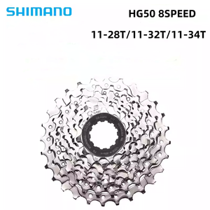 Casete <span class=keywords><strong>Shimano</strong></span> DEORE Serie <span class=keywords><strong>HG50</strong></span> 11-28T 11-32T/11-34T <span class=keywords><strong>HG50</strong></span> de 8 Velocidades para Bicicleta de Carretera, Piezas Originales - Product Image 2