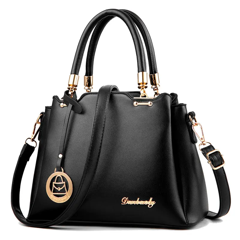 2022 fashion wholesale ladies tote shoulder bags bolsos de mujer pu leather designer luxury women handbags