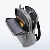 Sac à dos d'ordinateur portable unisexe personnalisable avec logo, style professionnel, multifonctionnel, pour étudiants, avec poignée en métal rigide