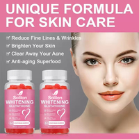 Complément Blanchissant Glutathion Collagène Gummies Produits de Beauté Gummies L-Glutathion Gummies Blanchissants pour la Peau