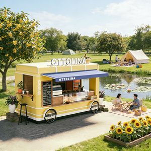 2026 New High-Quality Electric Mobile Food Cart <b>Trailer</b>, Suitable for Smoothie and Juice Bar Services - Product Image 1