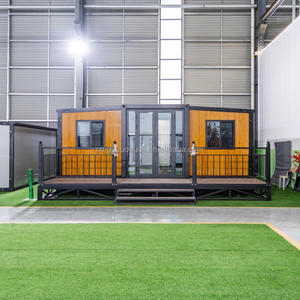 Casas Contenedor Listas para Usar, Aptas para Uso Residencial y Espacio de Oficina, Casa Contenedor de Acero Resistente de 20 pies - Product Image 1