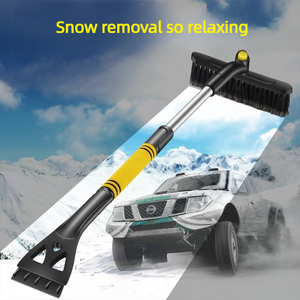 4-In-1 Buckle Type Telescopic Soft Plastic <strong>Snow</strong> Removal <strong>Brush</strong> For Car <strong>Snow</strong> <strong>Brush</strong> <strong>Ice</strong> <strong>Scraper</strong> <strong>Snow</strong> Shovel - Product Image 5