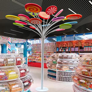 Commercial Navidad Arbre De Noël Ornements Pendentifs Sucette Bonbons Jouet Moule En Plein Air Décorations De Noël Grande Sucette Prop - Product Image 6