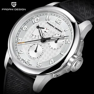 2024 PAGANI DESIGN新作メンズファッションスポーツクォーツトップファッションブランド防水日日本VH88 <span class=keywords><strong>Movt</strong></span>時計1780 - Product Image 1