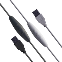 5V USB Mini 3 clés 6 vitesses luminosité rvb LED gradateur en ligne pour bande lumineuse rvb LED
