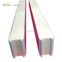Panneau d'isolation en polyuréthane PVDF Glostar à installation facile, PPGI 50mm 75mm 100mm 150mm 200mm, pour bâtiments agricoles
