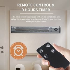Panel Calefactor Infrarrojo <span class=keywords><strong>de</strong></span> Pared EH220 <span class=keywords><strong>de</strong></span> 2200W con Control Remoto, Temporizador, Sensor PIR y Control por Aplicación Wifi desde Cualquier Lugar - Product Image 4