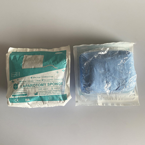 [Nhà sản xuất] Trung Quốc Nhà cung cấp với CE 100% tinh khiết bông eo vô trùng laparotomy Sponge Lap bọt biển bụng Pad - Product Image 5