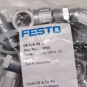 Conector Rápido Tipo T Original FESTOs TCK-1/8-PK-3, Rosca Macho G1/8, Diámetro Exterior de Manguera de 4 mm, Accesorio para Tubería Neumática - Product Image 1