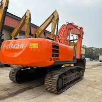 Fabriqué au Japon, excavatrice sur chenilles d'occasion Hitachi 350 de 35 tonnes de haute qualité avec moteur et pompe, meilleur prix à vendre