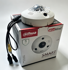 English Stock IPC-EBW81242-AS-S2 12 MP IR Fisheye WizMind Network Dahua <b>Camera</b> IPC-EBW81242-AS-S2 - Product Image 1