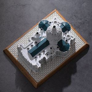 Escultura de resina <span class=keywords><strong>3D</strong></span> personalizada, modelo de construcción de ciudad famosa, Coliseo Romano, <span class=keywords><strong>3D</strong></span> figurita de resina, regalos turísticos italianos - Product Image 6