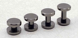 <span class=keywords><strong>Vis</strong></span> Chicago à tête plate fendue en laiton massif, diamètre de la tête 8 mm 10 mm, pour cuir, ceintures, portefeuilles et sacs à main - Product Image 4