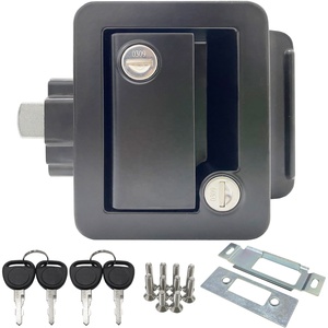GL-12136 Serratura per <span class=keywords><strong>Porta</strong></span> d'Ingresso in Alluminio per Caravan e Camper, Chiusura Laterale in Lega di Zinco per Rimorchi da Campeggio - Product Image 2