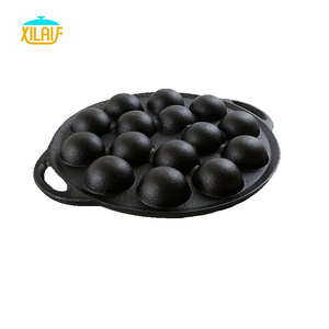 Hot Sell <strong>Round</strong> Cast Iron Bakeware Fried <strong>Egg</strong> Cake Baking <strong>Pan</strong> with Nonstick Coating - Product Image 5